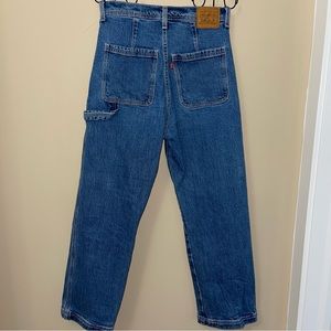 Levi Ribcage Straight Jeans Waist 28